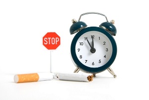 Quit smoking abruptly
