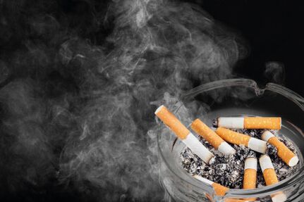Cigarettes containing large amounts of dangerous substances. 